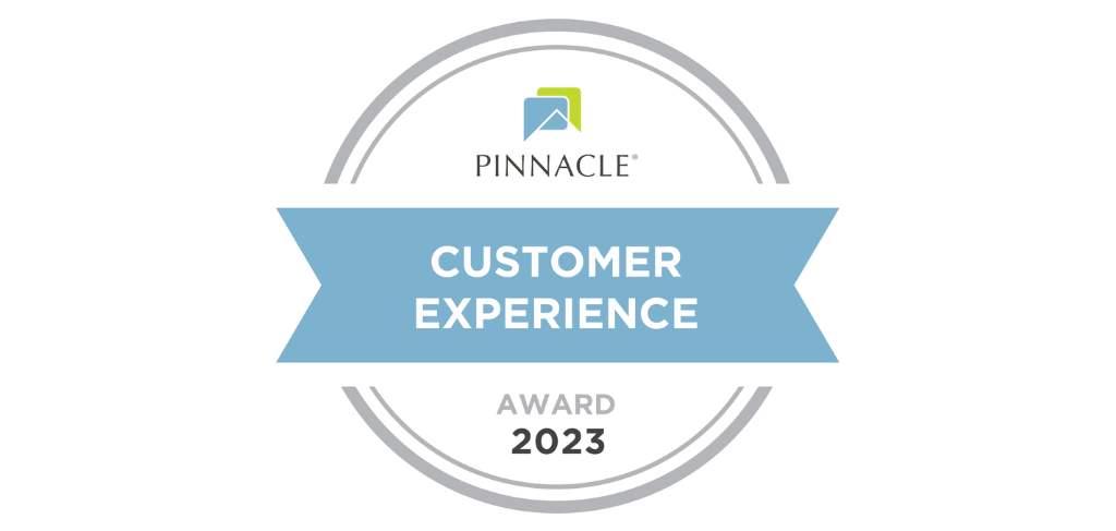2023 Pinnacle Customer Experience Award Seal